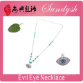 Evil Eye Jewelry Handmade Lucky Evil Eye Meaning Silver Necklaces